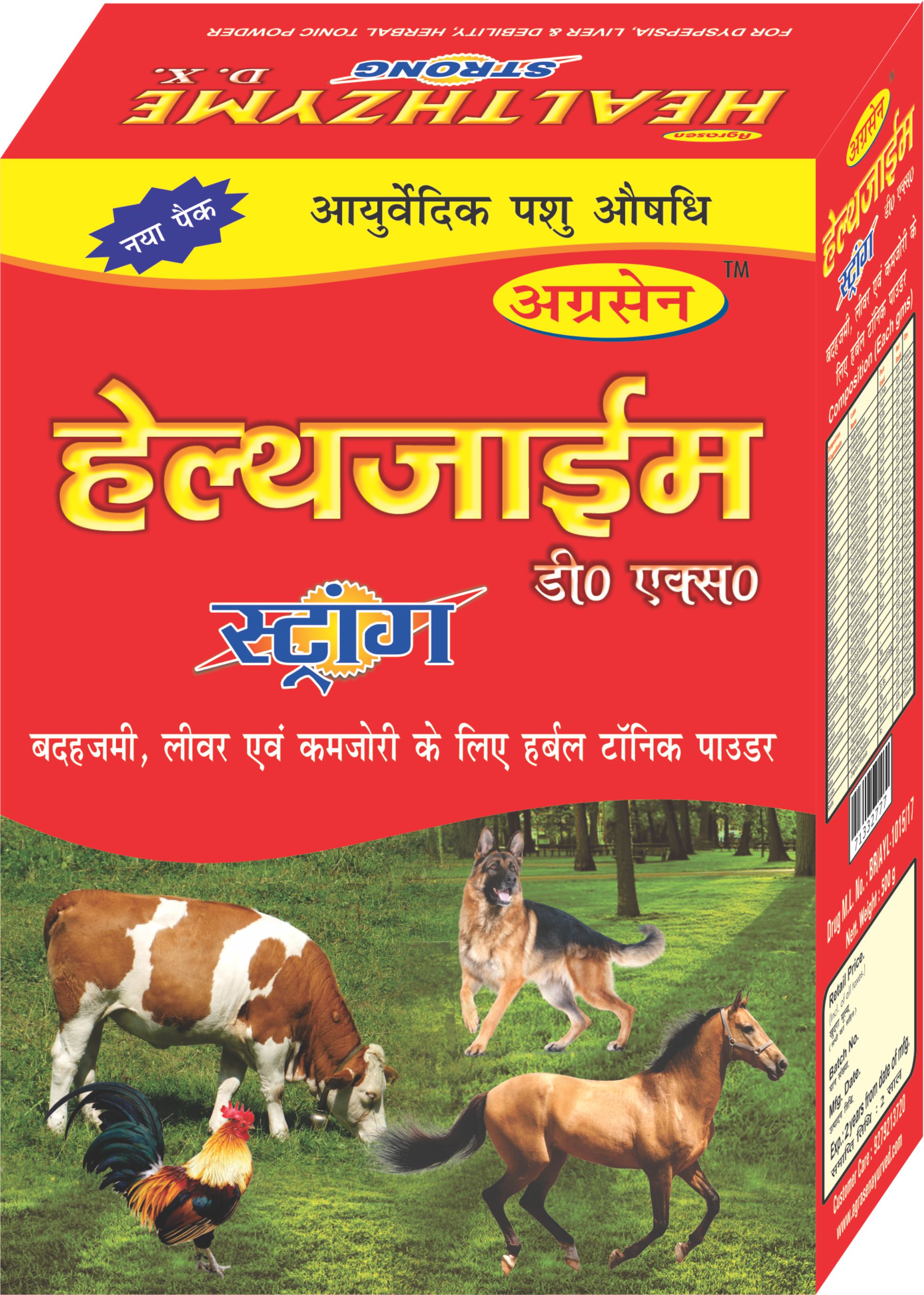 HEALTHZYME D.X  STRONG 500g